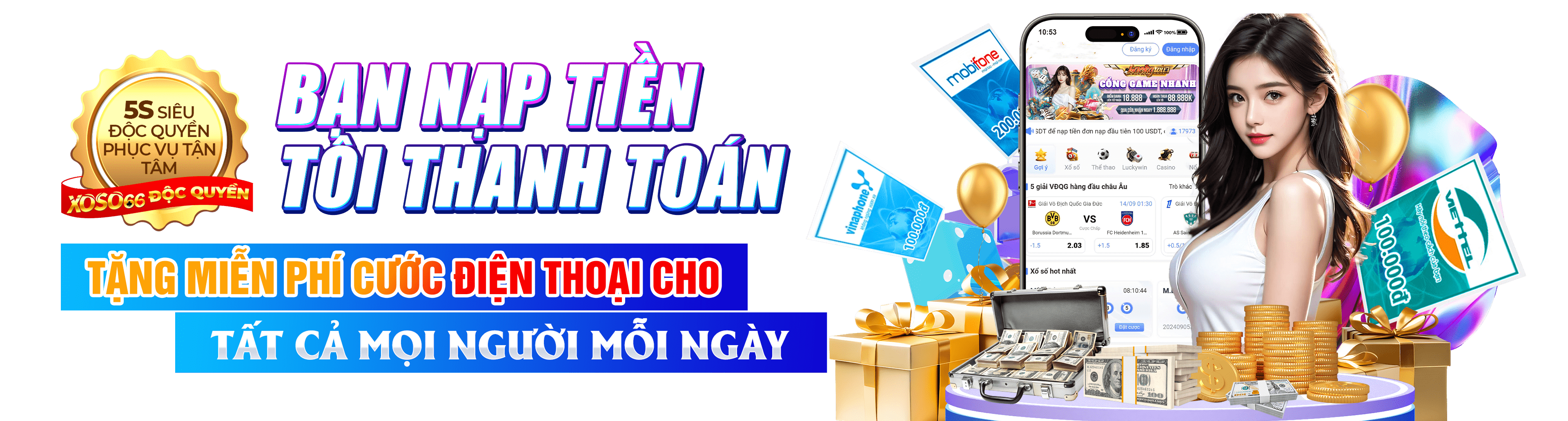 Hình ảnh quảng cáo của vegas79 hiển thị nền tảng và các lợi ích
