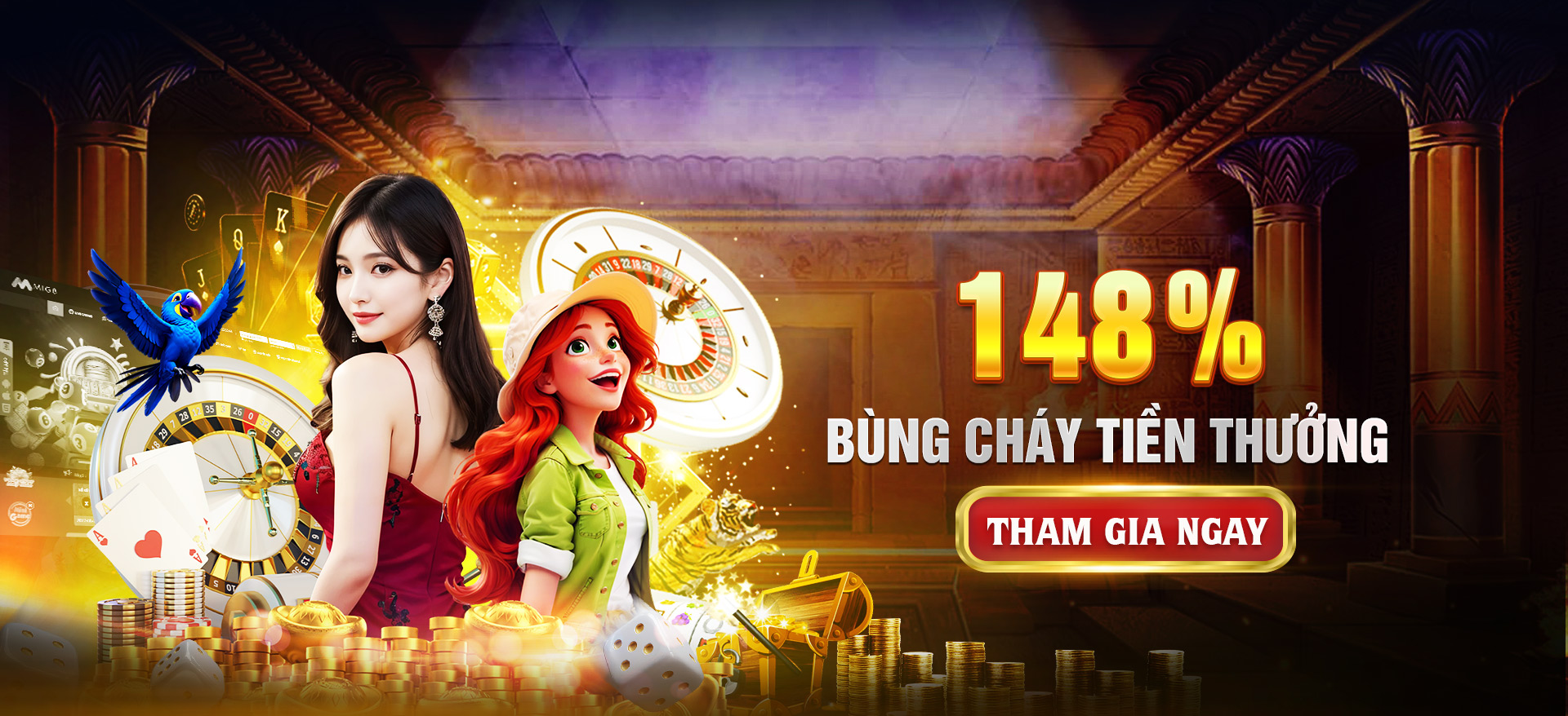 Hình ảnh quảng cáo của vegas79 hiển thị nền tảng và các lợi ích