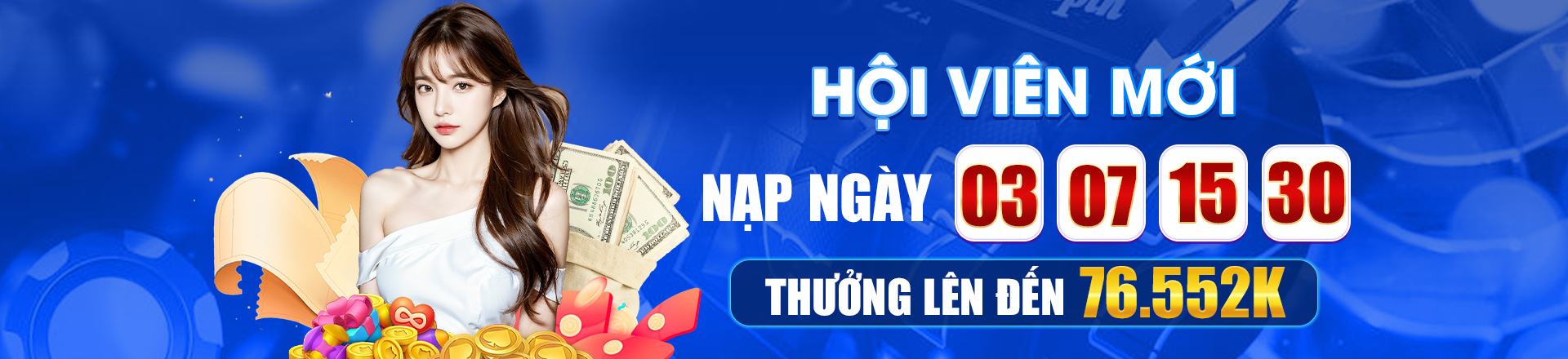 Hình ảnh quảng cáo của vegas79 hiển thị nền tảng và các lợi ích