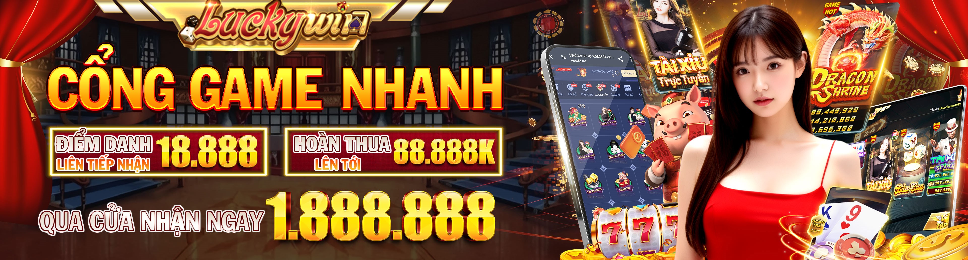 Hình ảnh quảng cáo của vegas79 hiển thị nền tảng và các lợi ích